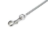 Beeztees Chroom riem, 3 mm x 120 cm, zwart - thumbnail