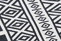 Tapijt DKD Home Decor Zwart Wit (120 x 180 x 0,7 cm) - thumbnail