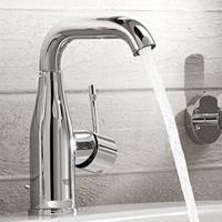GROHE Essence New Wastafelkraan Opbouw - uitloop 11.4cm - M size - hoge draaibare uitloop - EcoJoy - chroom 23463001 - thumbnail