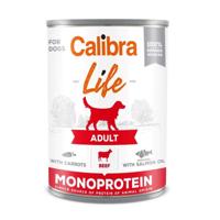 CALIBRA Adult Beef with carrots - natvoer voor honden - 400g - thumbnail