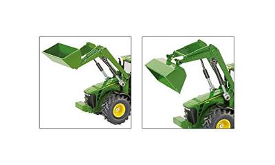 Siku 1982 John Deere met voorlader 1:50 - thumbnail