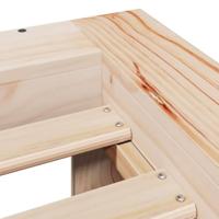 Bedframe zonder matras massief grenenhout 75x190 cm - thumbnail