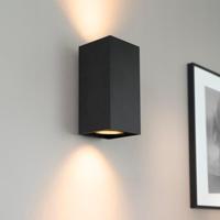 Cometa nova by LUSENZ - Up and downlight - Rechthoekige wandlamp met mat zwarte coating - thumbnail