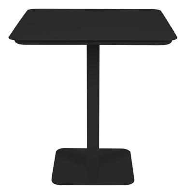 Zuiver Outdoor Bistrotafel 'Vondel' 71 x 71cm, kleur Zwart