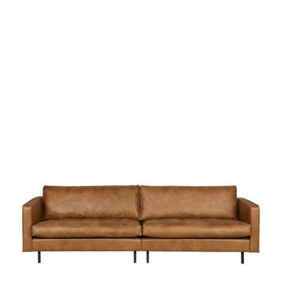WOOOD Bank 'Rodeo Classic' 3-zits, kleur cognac