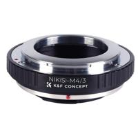K&F Concept lens adapter Nikon S naar Micro 4/3 mount voor Olympus en Panasonic camera's - thumbnail