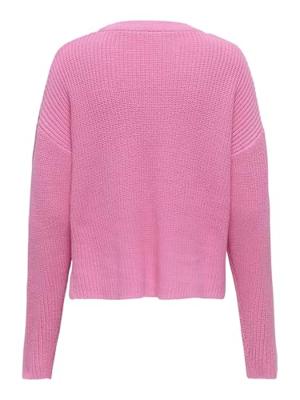 Only Onlluna Ls O-neck Pullover Knt Nca Trui Sachet Pink
