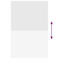 VidaXL Doucherolgordijn 160x240 cm stofbreedte 156 cm - thumbnail