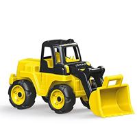 Dolu max power bulldozer loopauto 36x72x31 cm geel/zwart - thumbnail