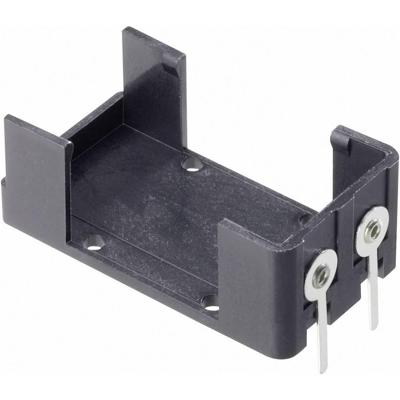 Keystone Electronics 1294 Batterijhouder Aantal cellen: 1 9V (blok) Doorsteekmontage THT (l x b x h) 54 x 29 x 20 mm