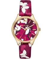Horlogeband Michael Kors MK2810 Leder Multicolor 16mm - thumbnail