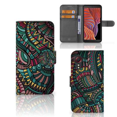 Samsung Galaxy Xcover 5 | Telefoon Hoesje | Aztec Samsung Galaxy Xcover 5 | Telefoon Hoesje | Aztec