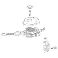 SRAM behuizing deksel hous.cover 1x12 eagle black - thumbnail