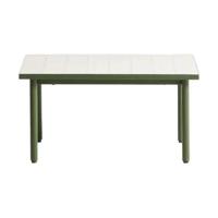 Kave Home Maurina bijzettafel 81x51 cm Ecru - thumbnail