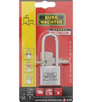 Burg Wächter 36041 Hangslot 29.70 mm Verschillend sluitend Aluminium Sleutelslot - thumbnail