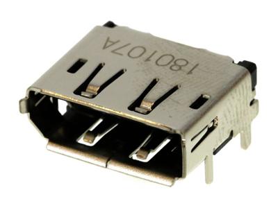 Molex 472720001 Displayport-Steckverbinder female Polzahl: 20 black 250 St. Tape on Full reel