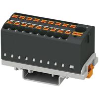 Phoenix Contact 3273124 Verdeelblok 28.6 mm Spanveer Zwart 8 stuk(s) - thumbnail