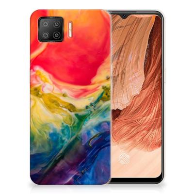 Hoesje maken OPPO A73 4G Watercolor Dark Hoesje maken OPPO A73 4G Watercolor Dark