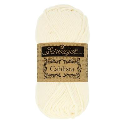 Scheepjes Cahlista 50g - 130 Old Lace - Haakgaren / Breigaren