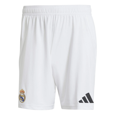 Real Madrid Broekje Thuis Senior 2024/2025 - Maat S - Kleur: Wit | Soccerfanshop