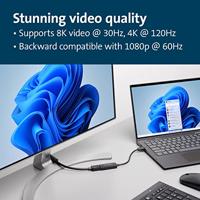 Kensington CV5000DP USB-C 4K/8K DisplayPort 1.4 Adapter - thumbnail