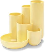 Han pennenbak met 6 vakjes Campus, pastelgeel - thumbnail