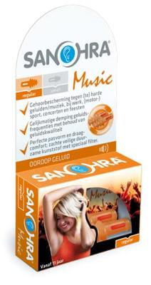 Sanohra Oordopjes Muziek Regular