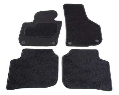 Automatten op maat - zwart stof - Skoda Superb 3T 2008-2015