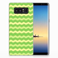 Samsung Galaxy Note 8 | TPU bumper | Waves Green - thumbnail