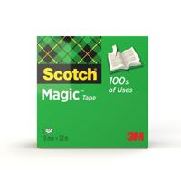 Plakband scotch magic 810 19mmx33m onzichtbaar mat | 12 stuks - thumbnail