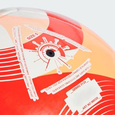 Voetbal Adidas Ile de Foot 24 Club Rood Maat 5