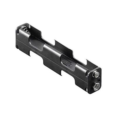 Goobay 10881 Batterijhouder Aantal cellen: 4 AA (penlite) Drukknopaansluiting (l x b x h) 110 x 26 x 16 mm