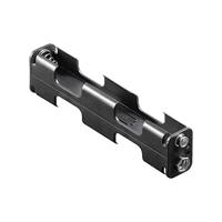 Batterijhouder, 4 x Mignon 'AA' met drukknopaansluiting - thumbnail