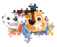 Clementoni legpuzzel super color paw patrol close up, 104st. - thumbnail