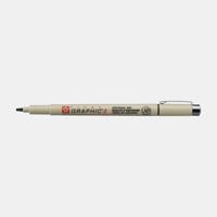 Fineliner sakura pigma graphic 2 2.0mm zwart - thumbnail
