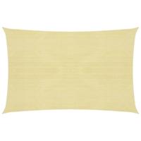 Zonnezeil 160 g/m 2,5x4 m HDPE beige - thumbnail