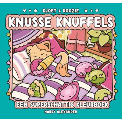 Kjoet & Koozie Knusse Knuffels kleurboek