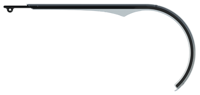 Sturmeyarcher Kettingscherm herrmans slim 48t - zwart/transparant