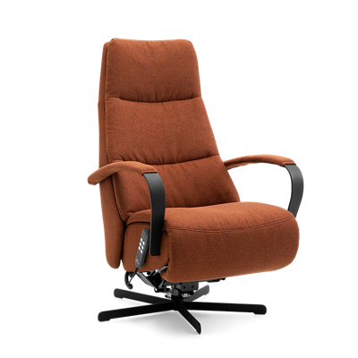 Sta-op Stoel E-100 Donkeroranje Stof Sta-op Stoel E-100 Donkeroranje Stof