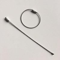 Kabeltje 150 mm met sluiting 100 stuks - thumbnail