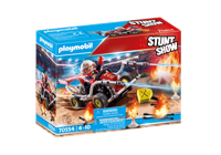 70554 Playmobil Stuntshow Brandweerkart - thumbnail
