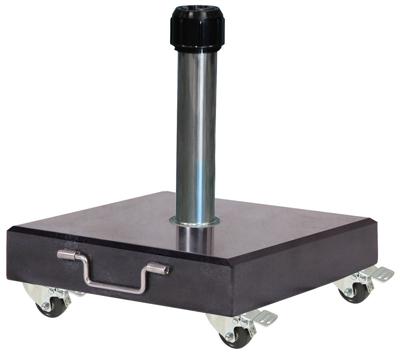 Platinum Sun & Shade | Parasolvoet Rome Graniet met Wielen | 40 kg