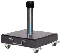 Platinum | Parasolvoet Rome Graniet met Wielen | 40 kg - thumbnail