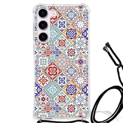 Samsung Galaxy S23 Anti-Shock Hoesje Tiles Color Samsung Galaxy S23 Anti-Shock Hoesje Tiles Color