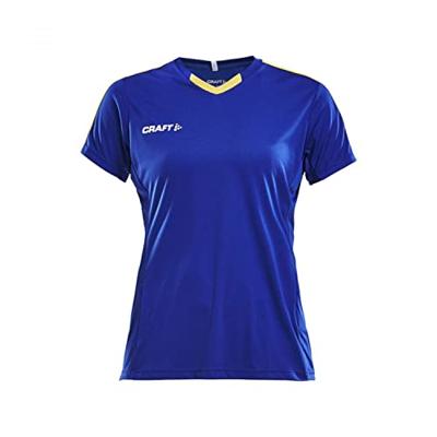 Craft 1905567 Progress Contrast Jersey W - Club Cobolt/Yellow - M Craft 1905567 Progress Contrast Jersey W - Club Cobolt/Yellow - M