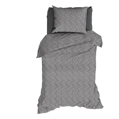 Satin D'or Satin D'or Ponzi Dekbedovertrek - 1-persoons (140x200/220 Cm + 1 Sloop) - Katoen Satijn - Silver Satin D'or Satin D'or Ponzi Dekbedovertrek - 1-persoons (140x200/220 Cm + 1 Sloop) - Katoen Satijn - Silver