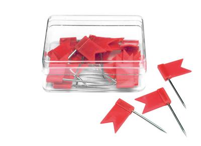 Alco AL-712 Markeervlaggetjes 20 Stuks In Doosje Rood Alco AL-712 Markeervlaggetjes 20 Stuks In Doosje Rood