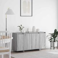 Dressoir Grijs sonoma 135 x 41 x 69 cm Bewerkt hout - thumbnail