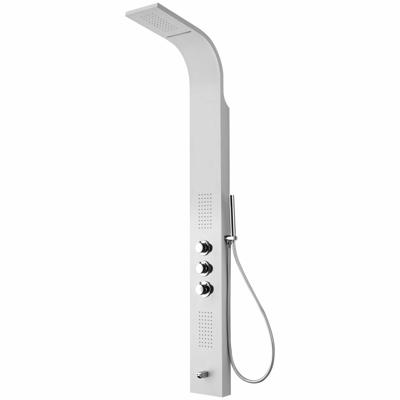 Douchepaneel Boss & Wessing Erie 160x20x7 cm Wit Douchepaneel Boss & Wessing Erie 160x20x7 cm Wit