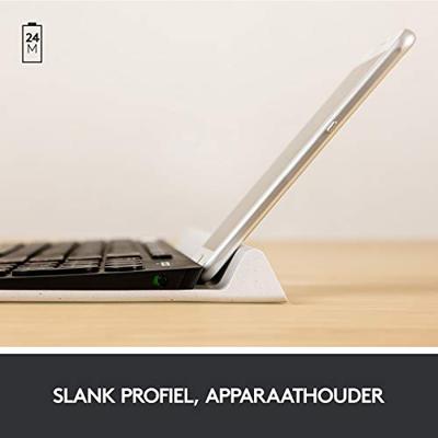 Logitech K780 toetsenbord Draadloos Zwart
